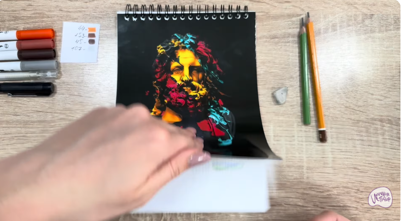 Рисуем Молочный ломтик