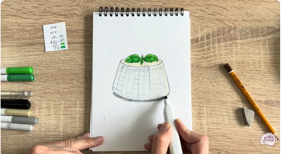 Рисуем Рикотта