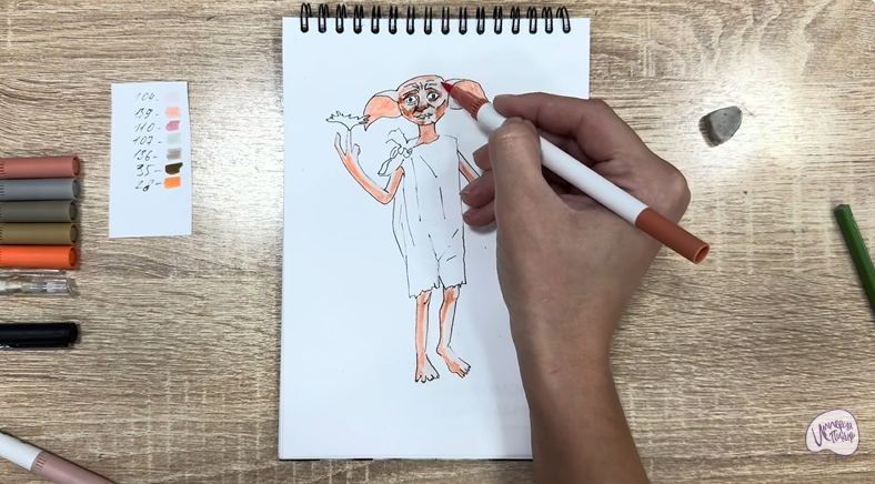 Рисуем Добби