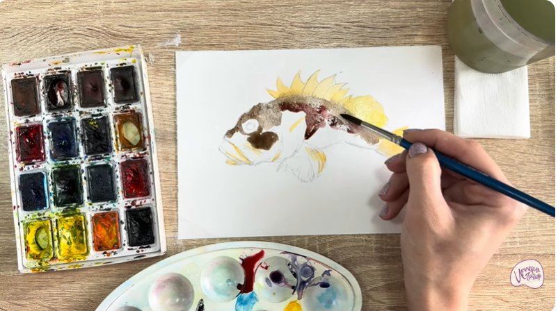 Рисуем Скорпена