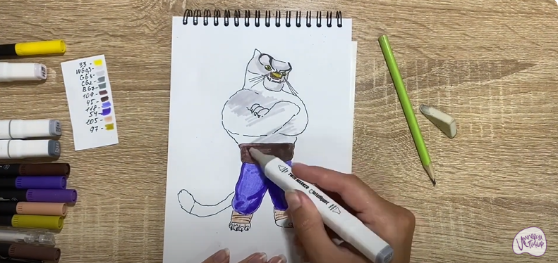 Рисуем Тай Лунг