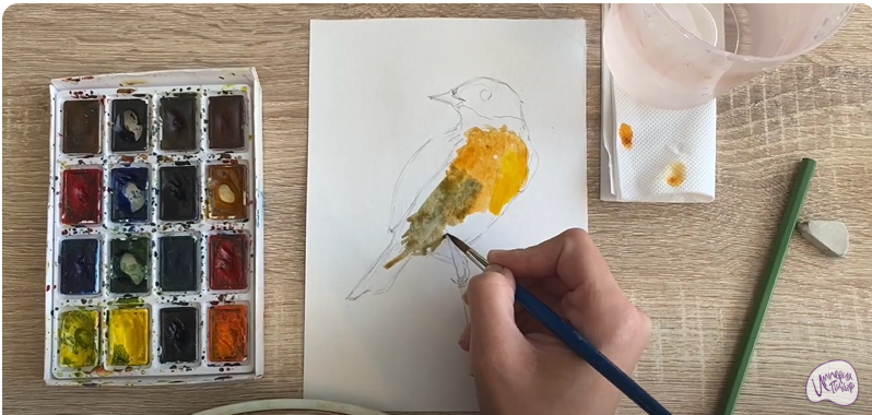 Рисуем Большой чекан