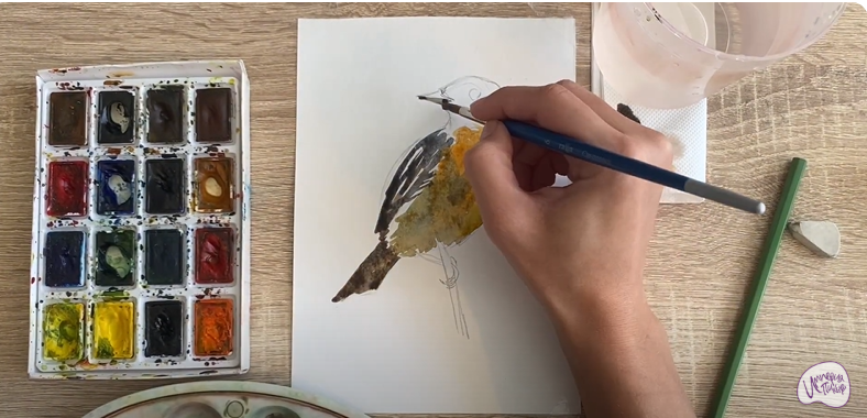 Рисуем Большой чекан