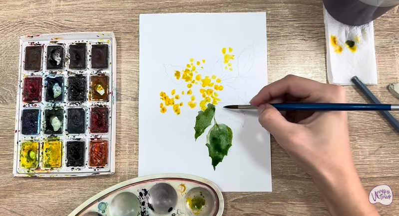 Рисуем Магония