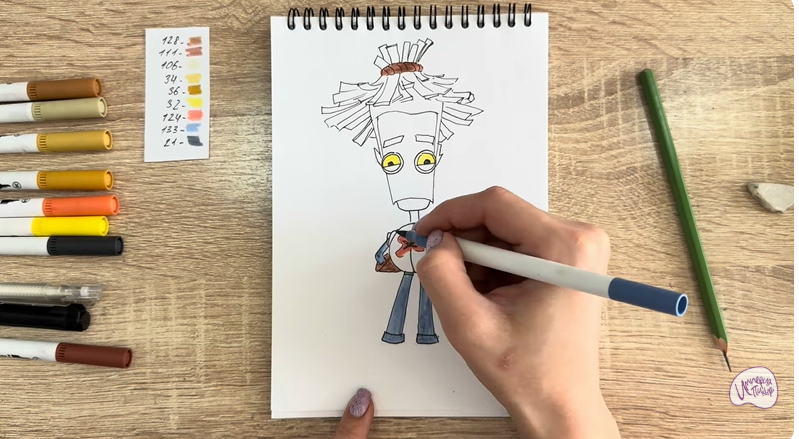 Рисуем Баквит из "Герои Энвелла"