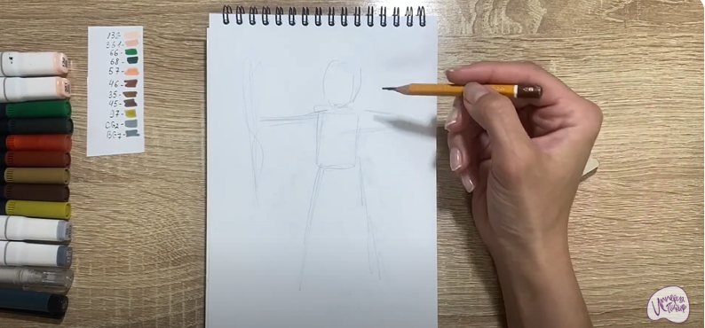 Рисуем Лучник