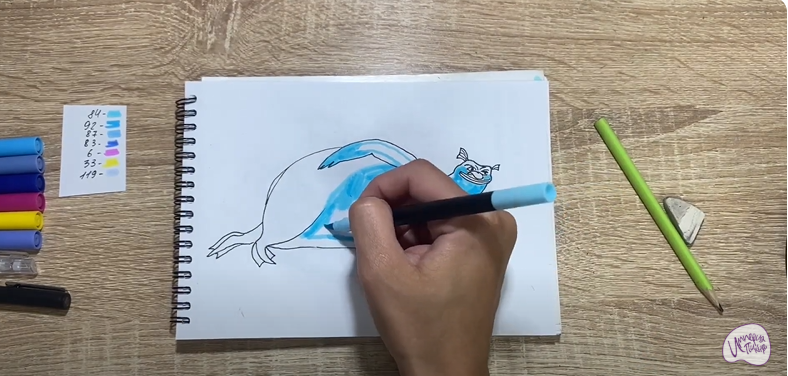 Рисуем Водяной из "Кощей. Начало"