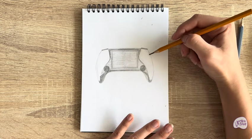 Рисуем Игровая консоль