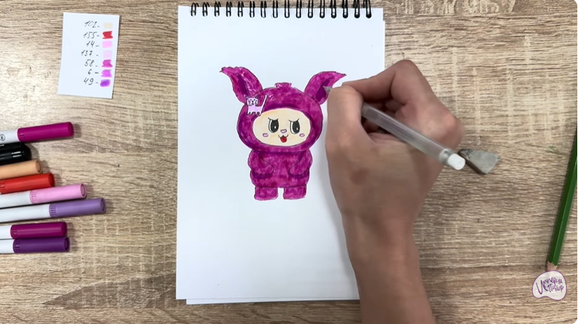 Рисуем Йокими