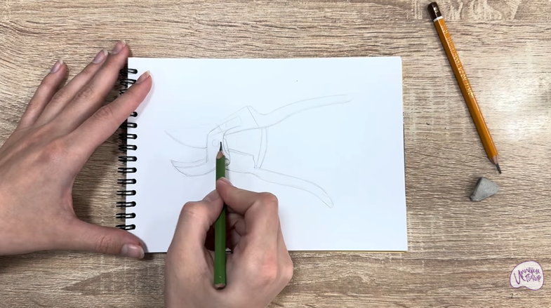 Рисуем Секатор