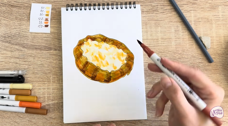 Рисуем Карельская калитка