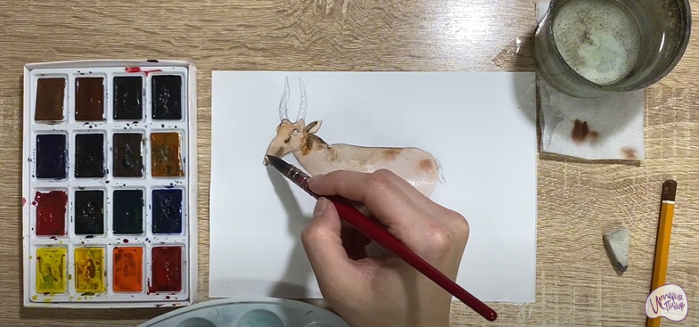 Рисуем Сайгак
