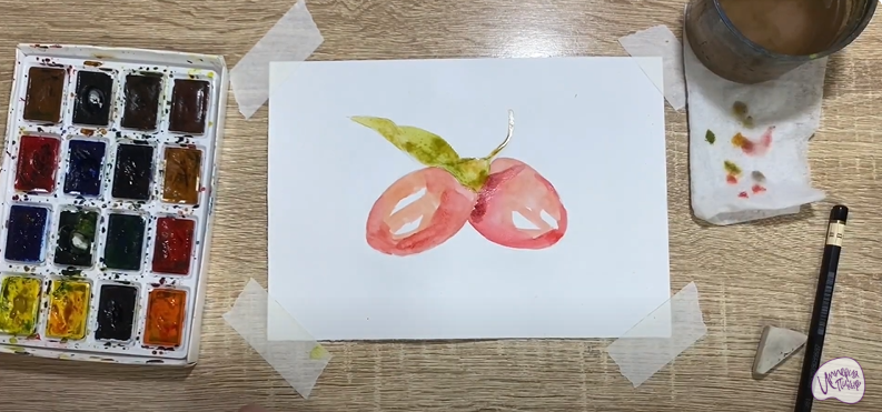 Рисуем Ягоды годжи