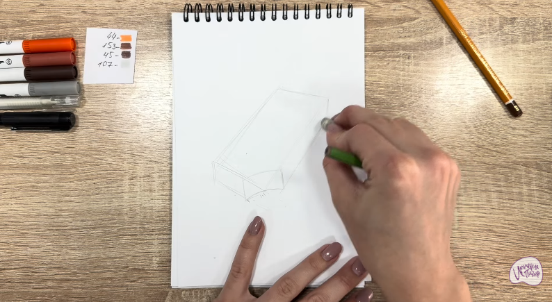 Рисуем Молочный ломтик