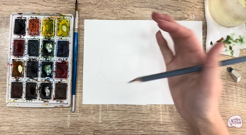 Рисуем Пекинская капуста