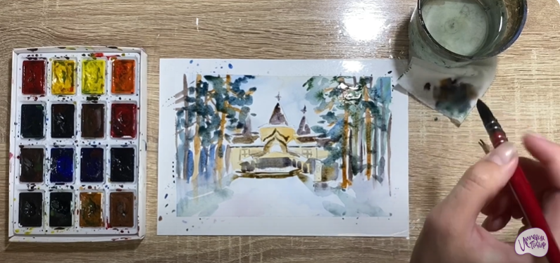 Рисуем Великий Устюг