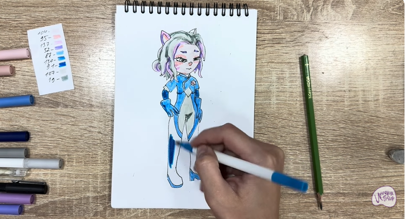 Рисуем Глэйсер из "Джи-Джи Бонд"