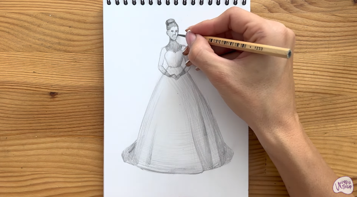 Рисуем Невеста