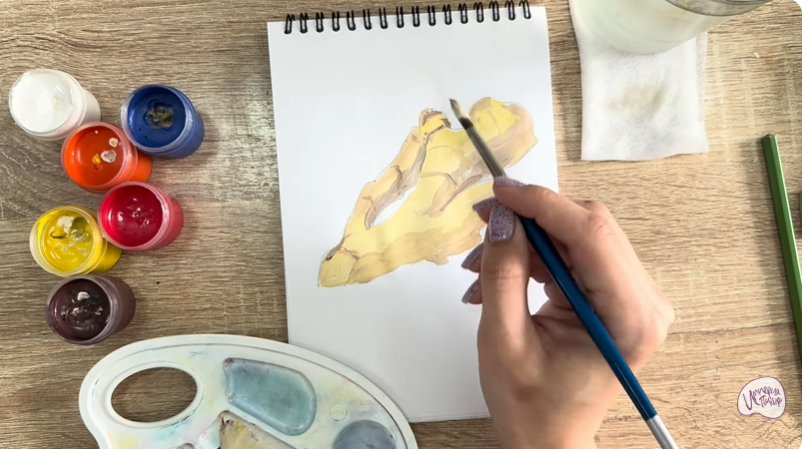 Рисуем Имбирь