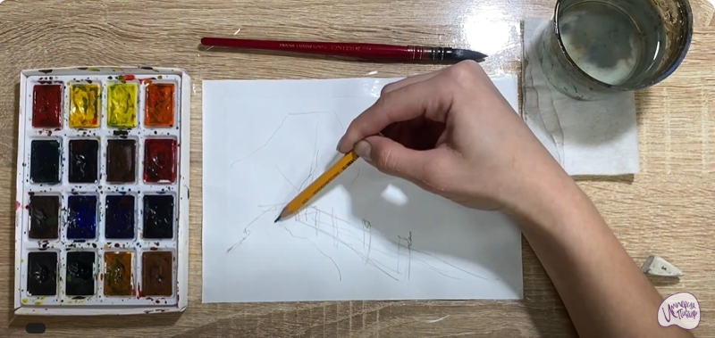 Рисуем Плёс