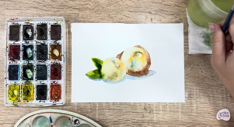 Рисуем Макадамия