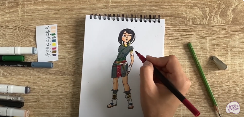 Рисуем Каяра