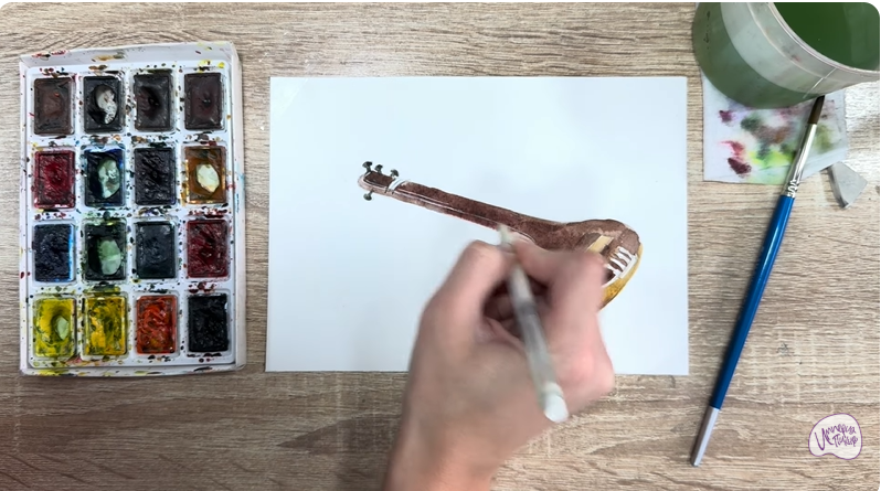 Рисуем Ситар