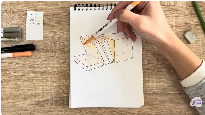 Рисуем Брынза