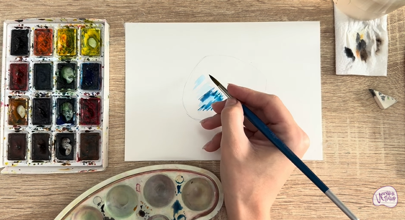 Рисуем Лунный камень