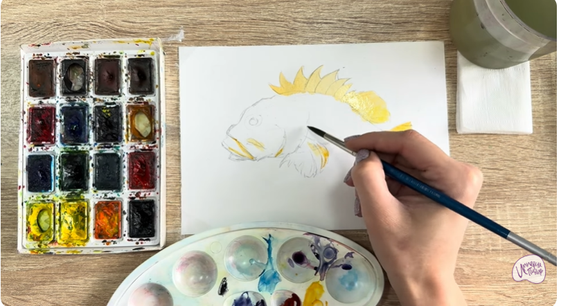 Рисуем Скорпена