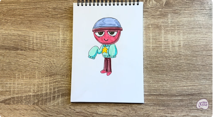 Рисуем Гиги из "Мир Денди"