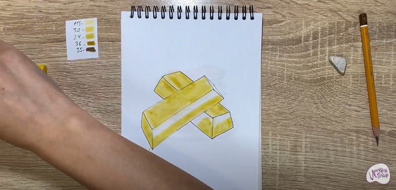 Рисуем Золото