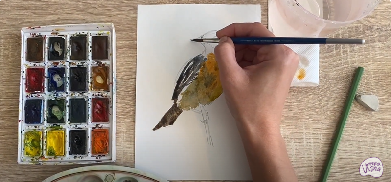 Рисуем Большой чекан