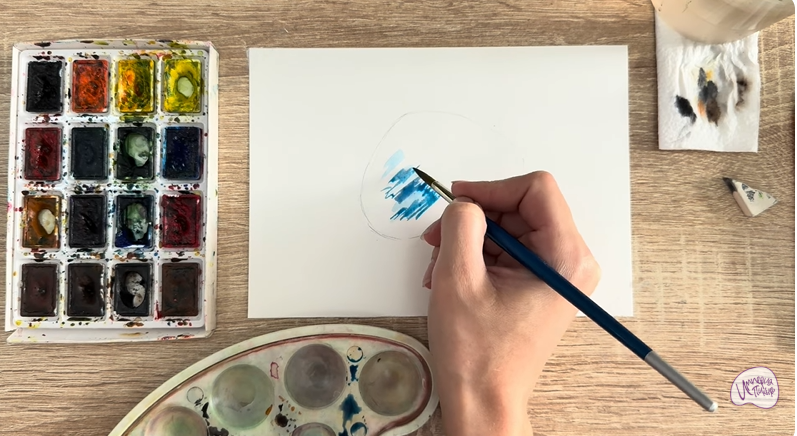 Рисуем Лунный камень