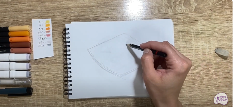 Рисуем Сырные шарики
