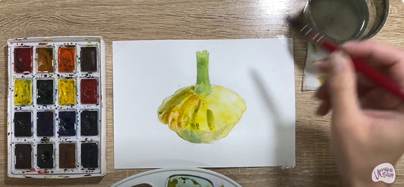 Рисуем Патиссон