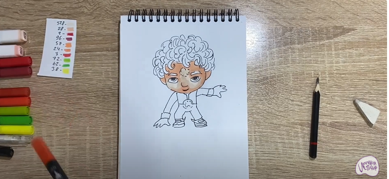 Рисуем Скаут из "Команда Флоры"