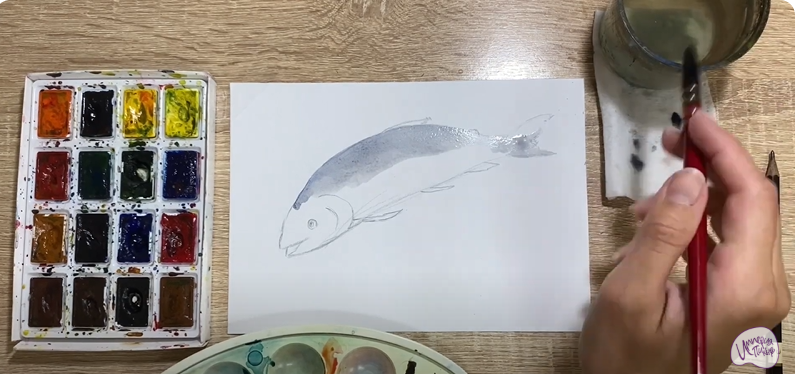 Рисуем Голец