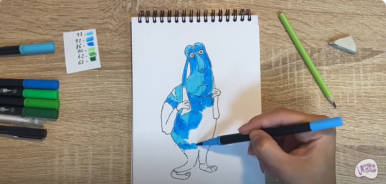 Рисуем Маффин из "Финник"
