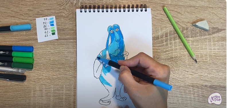 Рисуем Маффин из "Финник"