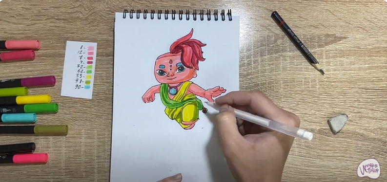 Рисуем Лоти из "Команда Флоры"