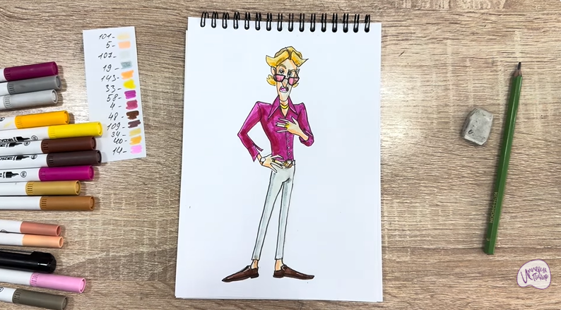 Рисуем Супербро из «Доктор Динозавров»