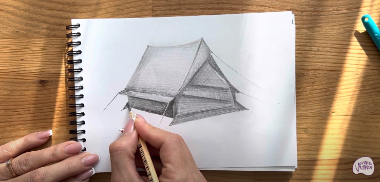 Рисуем Палатка