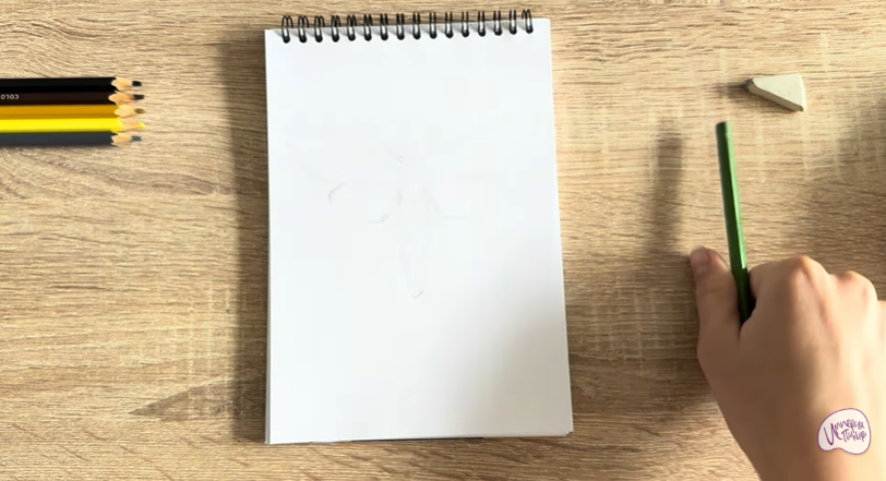 Рисуем Древесница въедливая