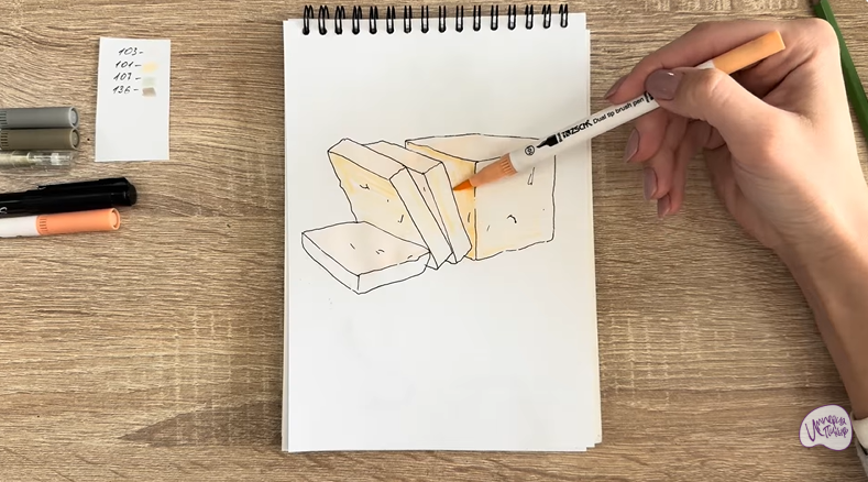 Рисуем Брынза