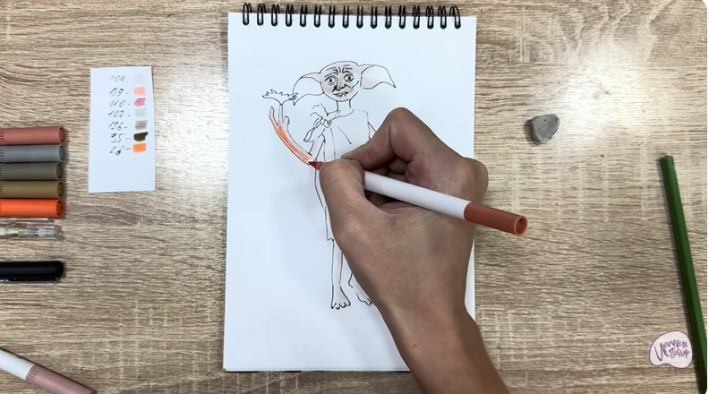 Рисуем Добби