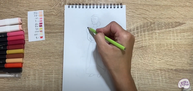 Рисуем Королева Лилиан из "Шрека"