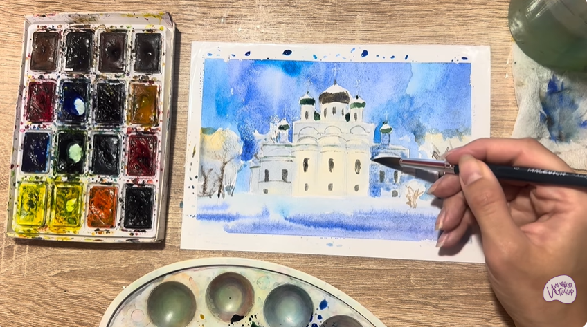Рисуем Переславль-Залесский