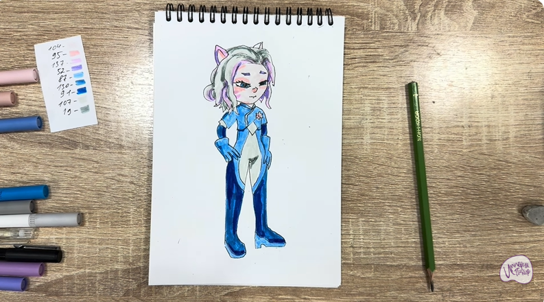 Рисуем Глэйсер из "Джи-Джи Бонд"