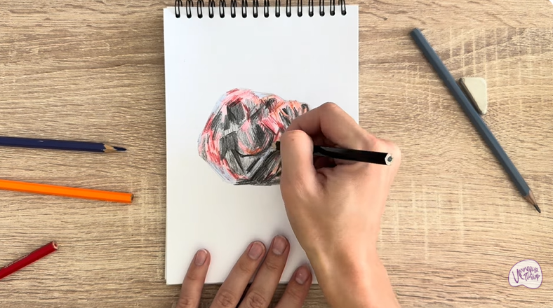 Рисуем Альмандин